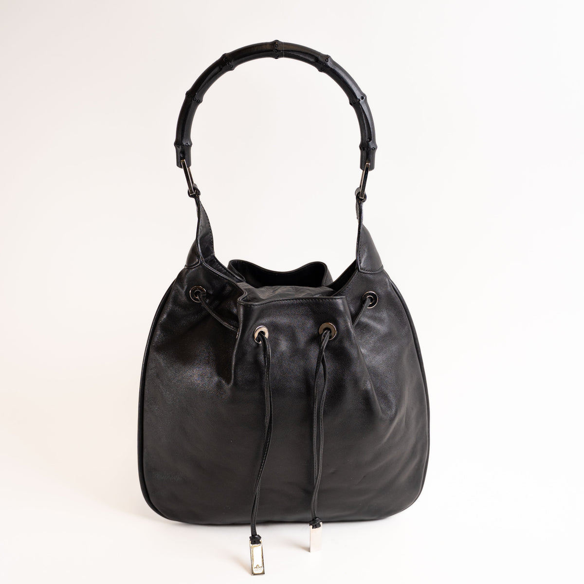 Gucci Bamboo Drawstring Bag