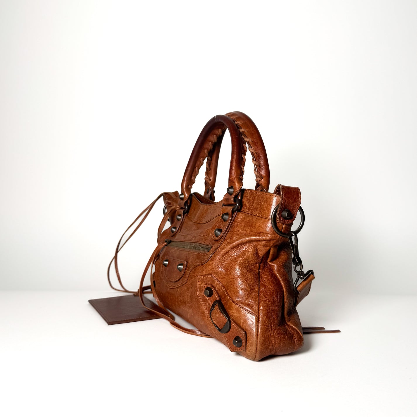 Balenciaga Camel First Bag