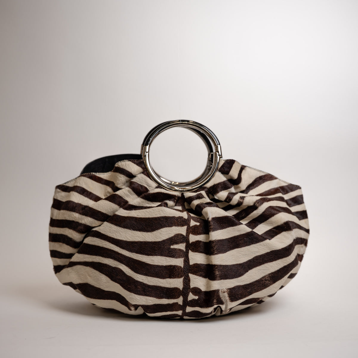 Christian Dior Zebra Ponyhair Tote