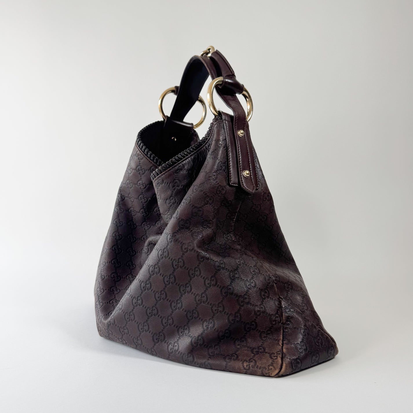 Gucci Hobo Horsebit Chain